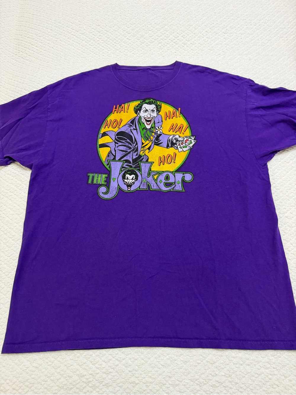 DC Comics Originals The Joker Purple T-Shirt Graphic